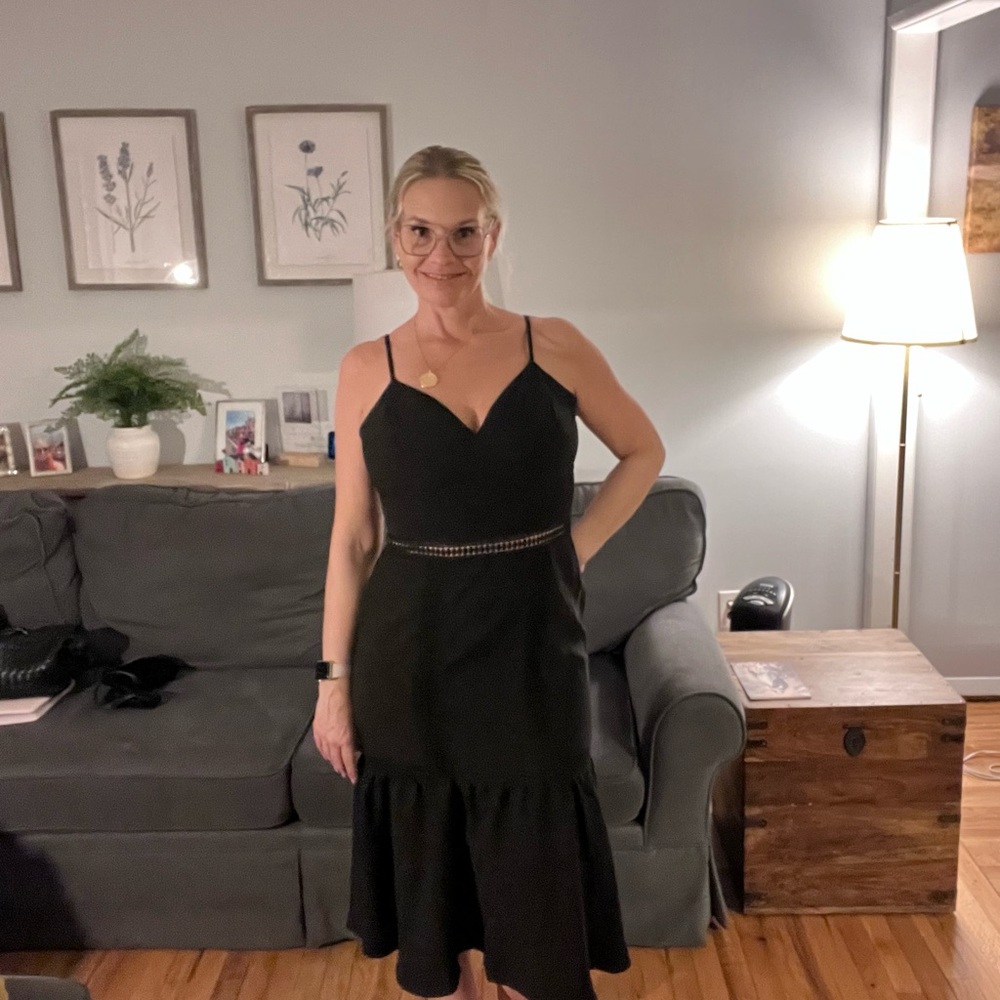 A-B-S Collection Black Dress size 8